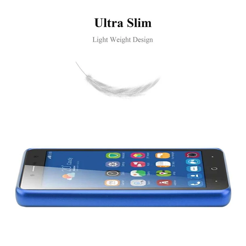 Cadorabo Hülle kompatibel mit ZTE Blade L7 Schutzhülle aus flexiblem TPU Silikon