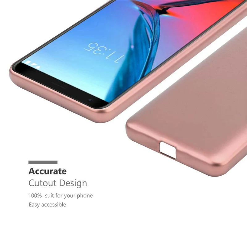 Cadorabo Hülle kompatibel mit ZTE Blade V9 Schutzhülle aus flexiblem TPU Silikon