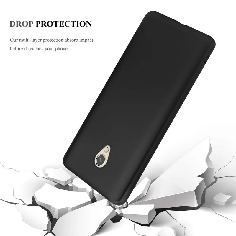 Cadorabo Hülle kompatibel mit ZTE Blade V7 Schutzhülle aus flexiblem TPU Silikon