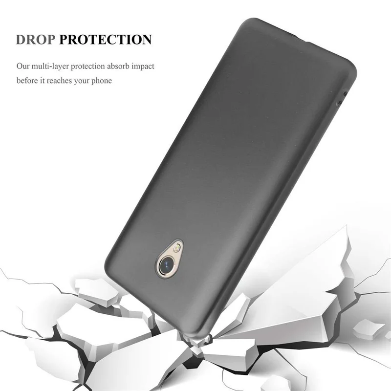 Cadorabo Hülle kompatibel mit ZTE Blade V7 Schutzhülle aus flexiblem TPU Silikon