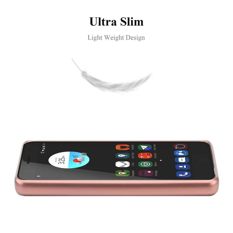 Cadorabo Hülle kompatibel mit ZTE Blade V7 Schutzhülle aus flexiblem TPU Silikon
