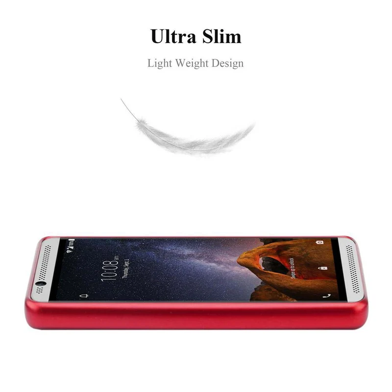 Cadorabo Hülle kompatibel mit ZTE Axon 7 MINI Schutzhülle aus flexiblem TPU Silikon