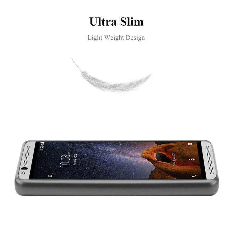 Cadorabo Hülle kompatibel mit ZTE Axon 7 MINI Schutzhülle aus flexiblem TPU Silikon