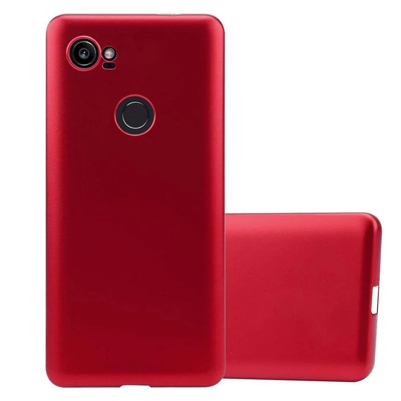 Cadorabo Hülle kompatibel mit Google PIXEL 2 XL Schutzhülle aus flexiblem TPU Silikon