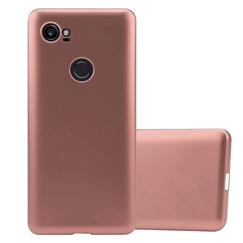 Cadorabo Hülle kompatibel mit Google PIXEL 2 XL Schutzhülle aus flexiblem TPU Silikon
