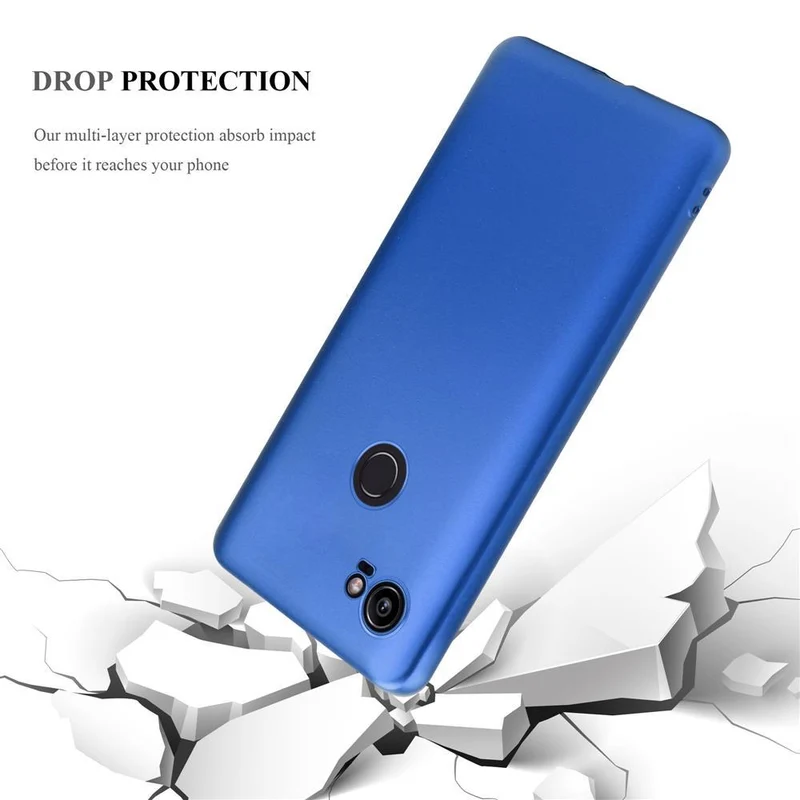 Cadorabo Hülle kompatibel mit Google PIXEL 2 XL Schutzhülle aus flexiblem TPU Silikon