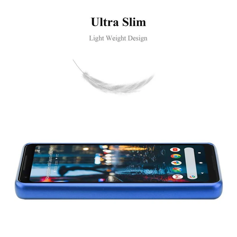 Cadorabo Hülle kompatibel mit Google PIXEL 2 XL Schutzhülle aus flexiblem TPU Silikon