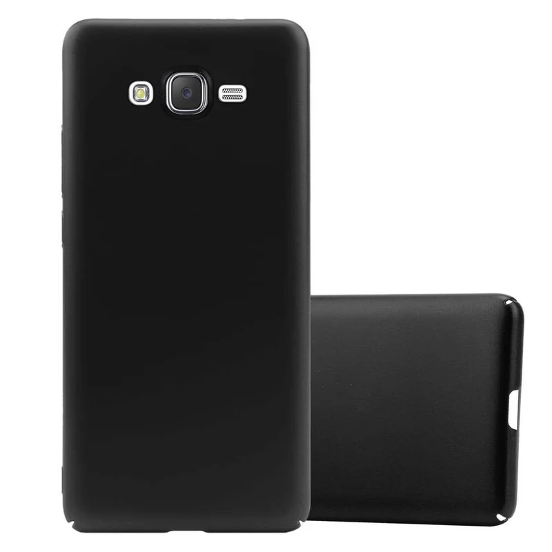 Cadorabo Hülle kompatibel mit Samsung Galaxy J7 2015 Hard Case Schutzhülle in Metall Optik gegen Kratzer und Stöße