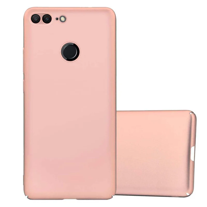 Cadorabo Hülle kompatibel mit Honor 9 LITE Hard Case Schutzhülle in Metall Optik gegen Kratzer und Stöße