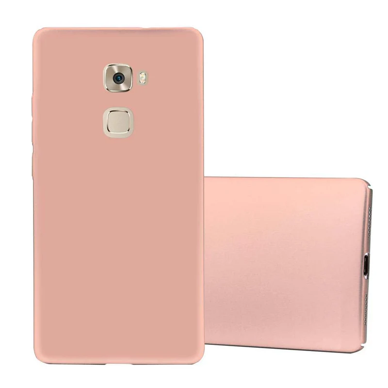 Cadorabo Hülle kompatibel mit Huawei MATE S Hard Case Schutzhülle in Metall Optik gegen Kratzer und Stöße