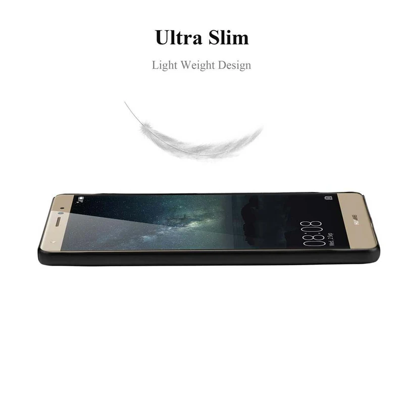 Cadorabo Hülle kompatibel mit Huawei MATE S Hard Case Schutzhülle in Metall Optik gegen Kratzer und Stöße