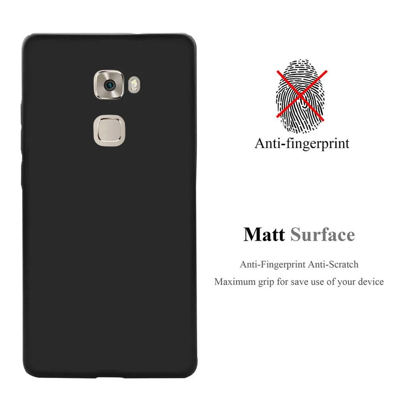 Cadorabo Hülle kompatibel mit Huawei MATE S Hard Case Schutzhülle in Metall Optik gegen Kratzer und Stöße