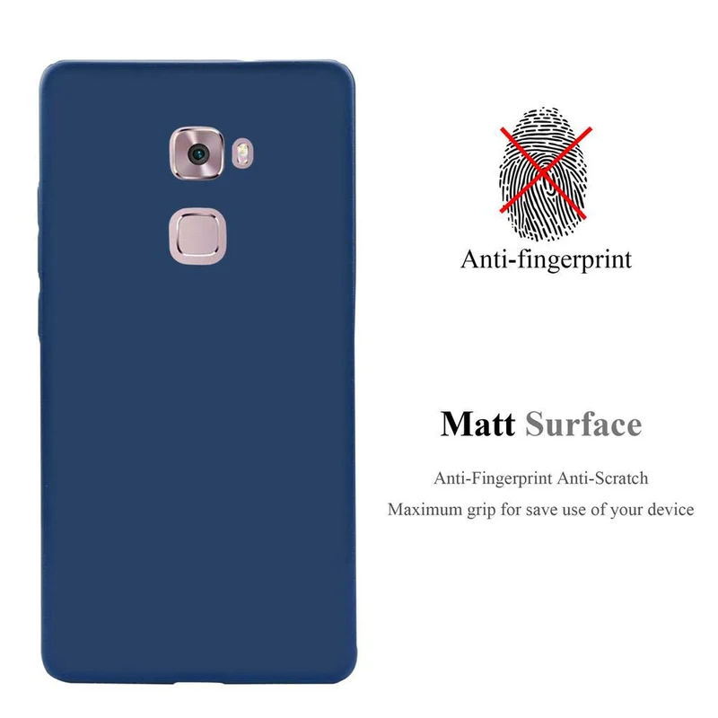 Cadorabo Hülle kompatibel mit Huawei MATE S Hard Case Schutzhülle in Metall Optik gegen Kratzer und Stöße