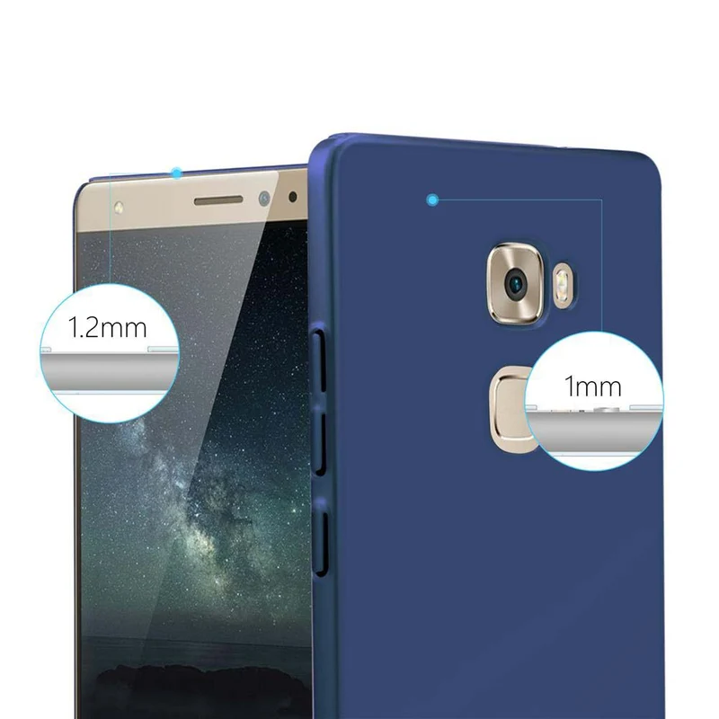 Cadorabo Hülle kompatibel mit Huawei MATE S Hard Case Schutzhülle in Metall Optik gegen Kratzer und Stöße
