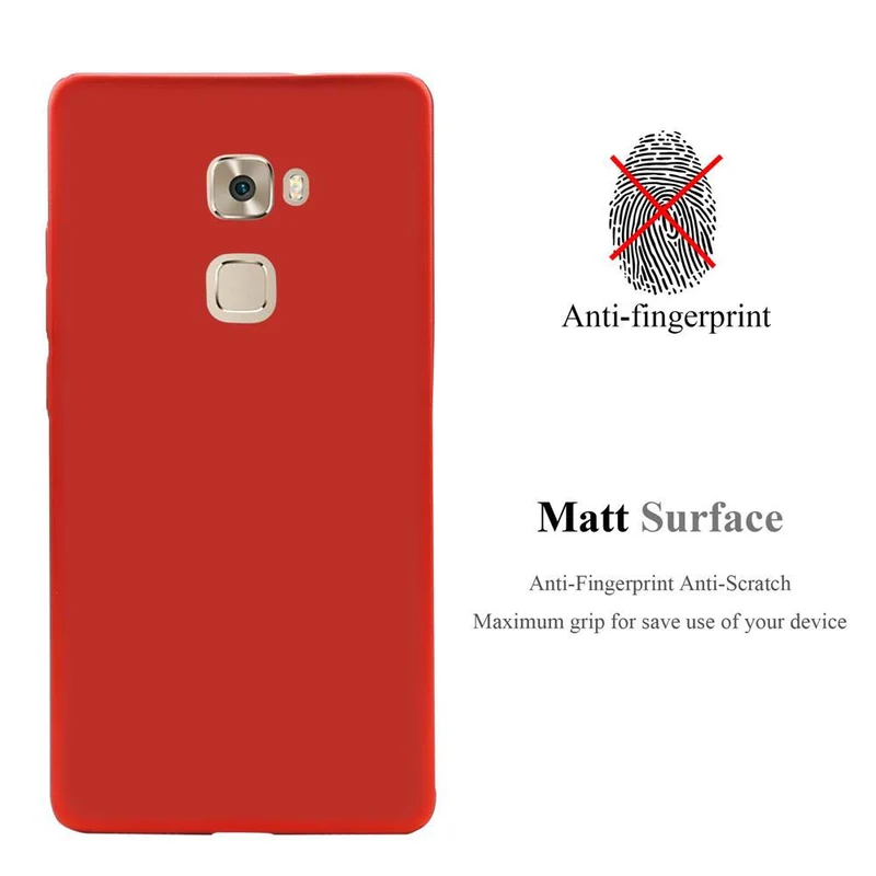 Cadorabo Hülle kompatibel mit Huawei MATE S Hard Case Schutzhülle in Metall Optik gegen Kratzer und Stöße
