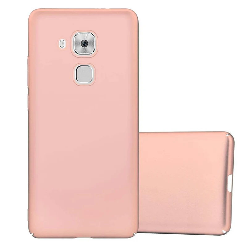Cadorabo Hülle kompatibel mit Huawei NOVA PLUS Hard Case Schutzhülle in Metall Optik gegen Kratzer und Stöße