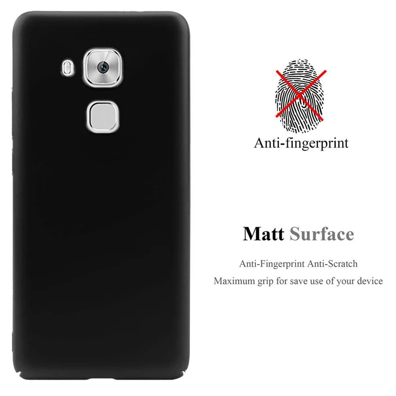 Cadorabo Hülle kompatibel mit Huawei NOVA PLUS Hard Case Schutzhülle in Metall Optik gegen Kratzer und Stöße