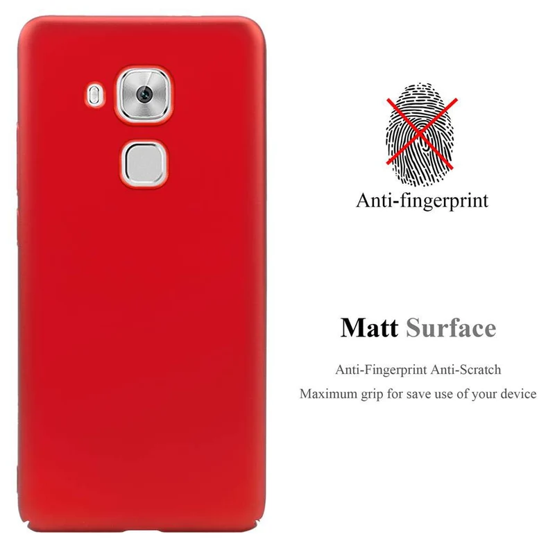 Cadorabo Hülle kompatibel mit Huawei NOVA PLUS Hard Case Schutzhülle in Metall Optik gegen Kratzer und Stöße