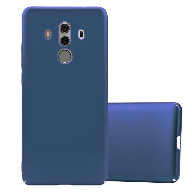 Cadorabo Hülle kompatibel mit Huawei MATE 10 PRO Hard Case Schutzhülle in Metall Optik gegen Kratzer und Stöße