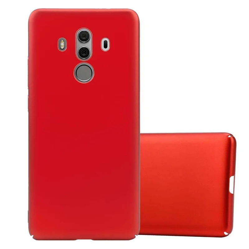 Cadorabo Hülle kompatibel mit Huawei MATE 10 PRO Hard Case Schutzhülle in Metall Optik gegen Kratzer und Stöße