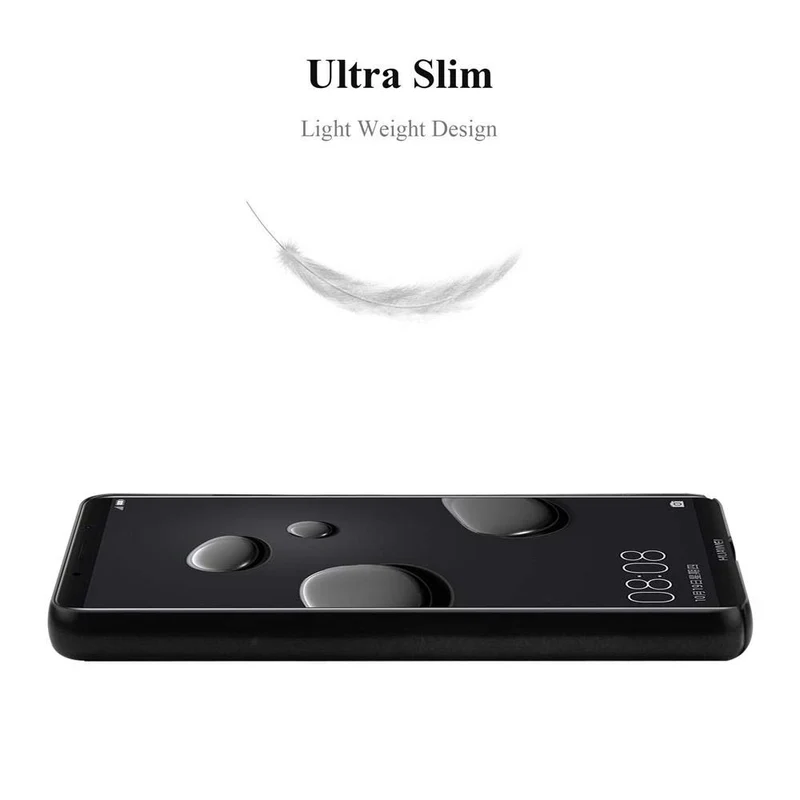 Cadorabo Hülle kompatibel mit Huawei MATE 10 PRO Hard Case Schutzhülle in Metall Optik gegen Kratzer und Stöße