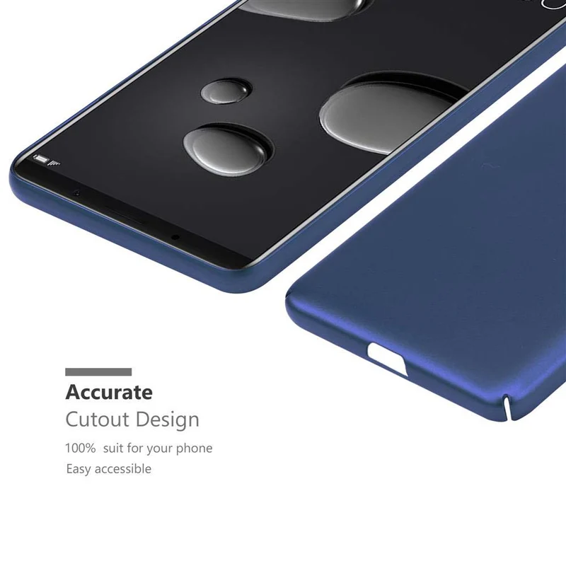 Cadorabo Hülle kompatibel mit Huawei MATE 10 PRO Hard Case Schutzhülle in Metall Optik gegen Kratzer und Stöße