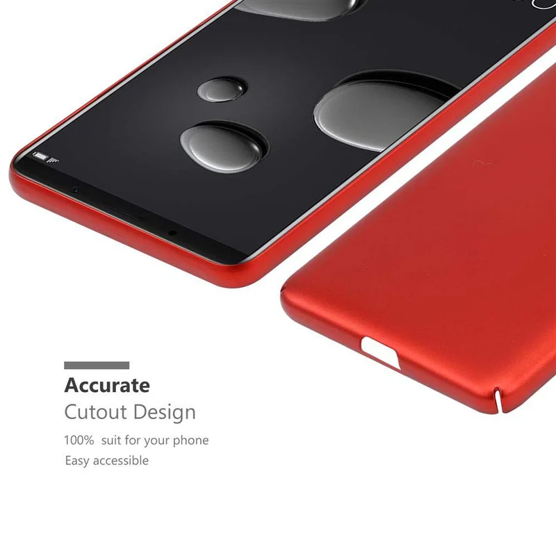 Cadorabo Hülle kompatibel mit Huawei MATE 10 PRO Hard Case Schutzhülle in Metall Optik gegen Kratzer und Stöße