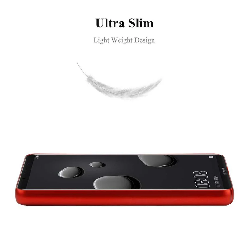 Cadorabo Hülle kompatibel mit Huawei MATE 10 PRO Hard Case Schutzhülle in Metall Optik gegen Kratzer und Stöße
