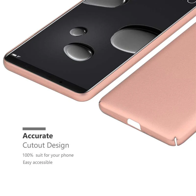 Cadorabo Hülle kompatibel mit Huawei MATE 10 PRO Hard Case Schutzhülle in Metall Optik gegen Kratzer und Stöße