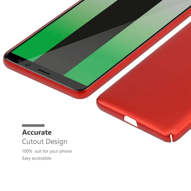 Cadorabo Hülle kompatibel mit Huawei MATE 10 LITE Hard Case Schutzhülle in Metall Optik gegen Kratzer und Stöße