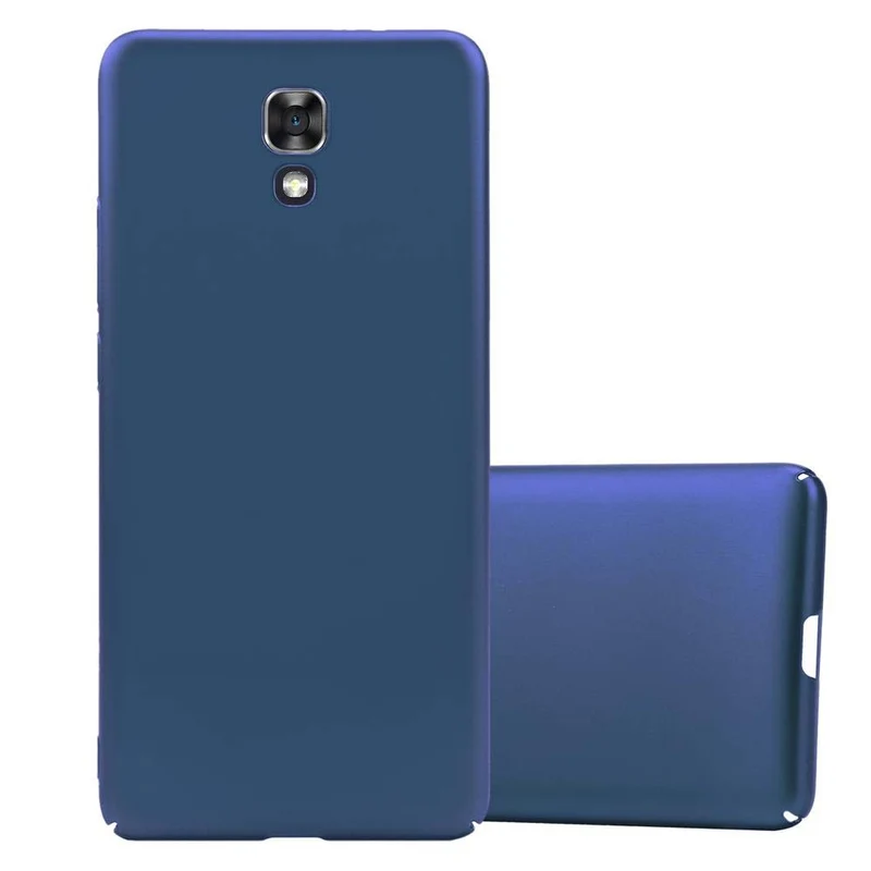 Cadorabo Hülle kompatibel mit LG X SCREEN Hard Case Schutzhülle in Metall Optik gegen Kratzer und Stöße