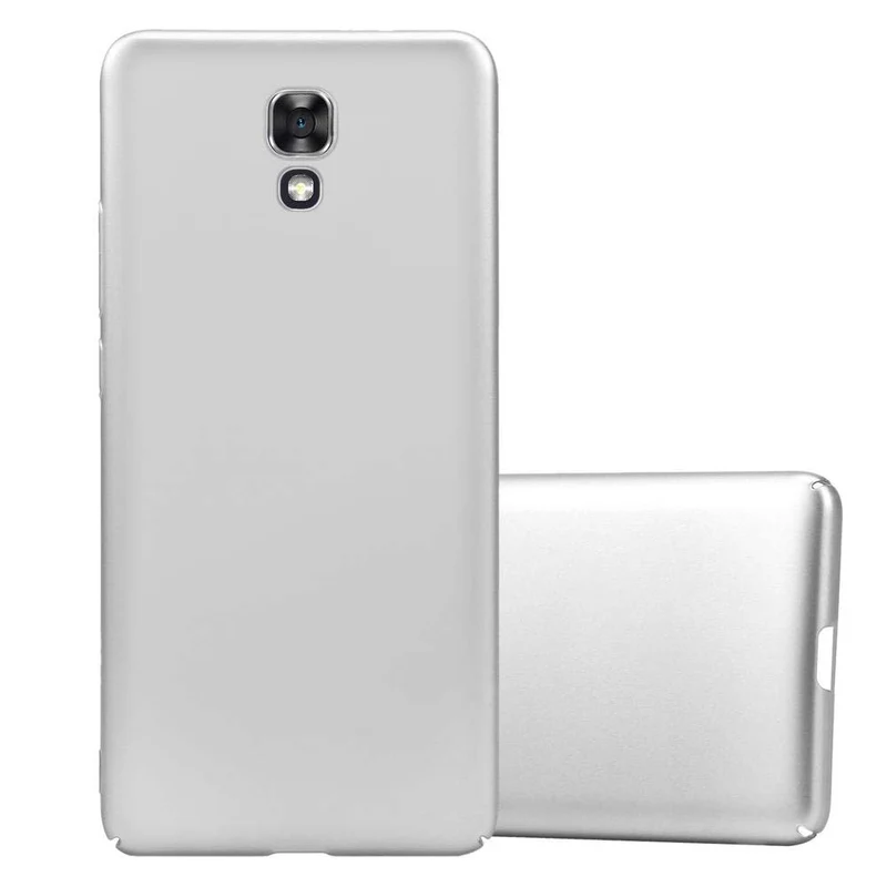 Cadorabo Hülle kompatibel mit LG X SCREEN Hard Case Schutzhülle in Metall Optik gegen Kratzer und Stöße