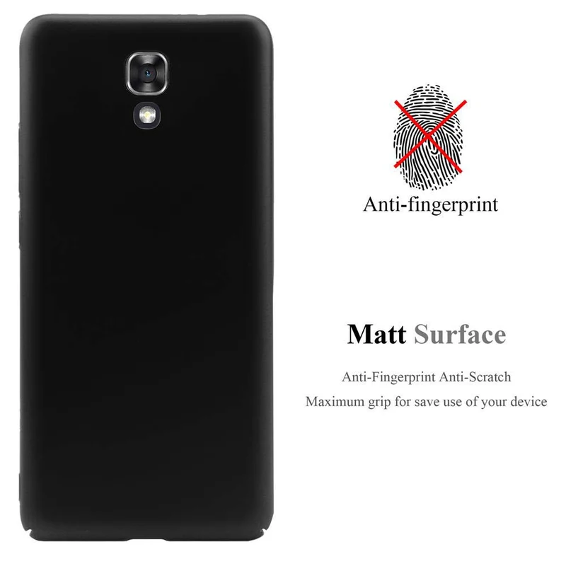 Cadorabo Hülle kompatibel mit LG X SCREEN Hard Case Schutzhülle in Metall Optik gegen Kratzer und Stöße