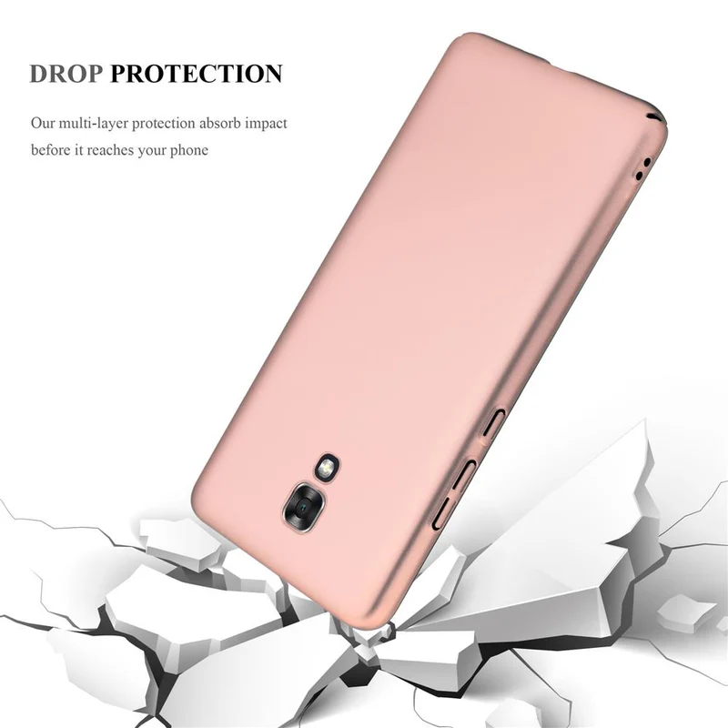 Cadorabo Hülle kompatibel mit LG X SCREEN Hard Case Schutzhülle in Metall Optik gegen Kratzer und Stöße