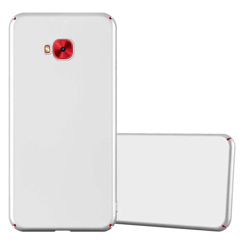 Cadorabo Hülle kompatibel mit Asus ZenFone 4 Selfie PRO Hard Case Schutzhülle in Metall Optik gegen Kratzer und Stöße