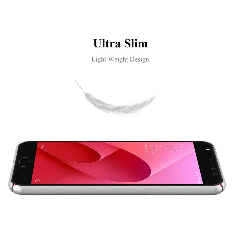 Cadorabo Hülle kompatibel mit Asus ZenFone 4 Selfie PRO Hard Case Schutzhülle in Metall Optik gegen Kratzer und Stöße