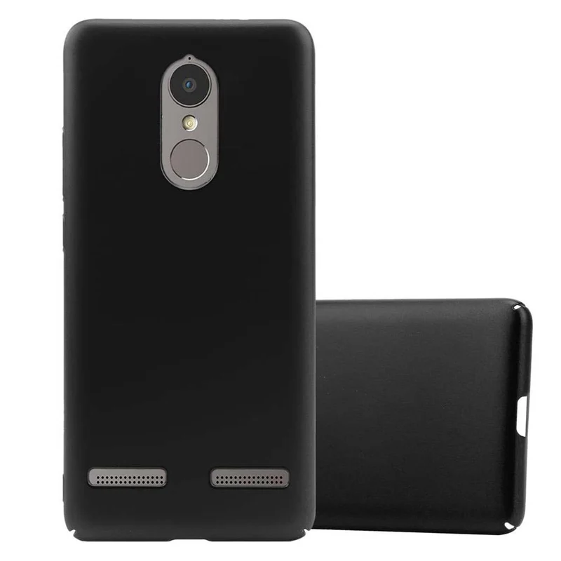 Cadorabo Hülle kompatibel mit Lenovo K6 / K6 POWER Hard Case Schutzhülle in Metall Optik gegen Kratzer und Stöße