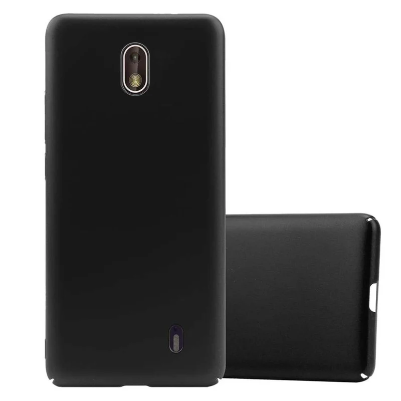 Cadorabo Hülle kompatibel mit Nokia 1 2018 Hard Case Schutzhülle in Metall Optik gegen Kratzer und Stöße
