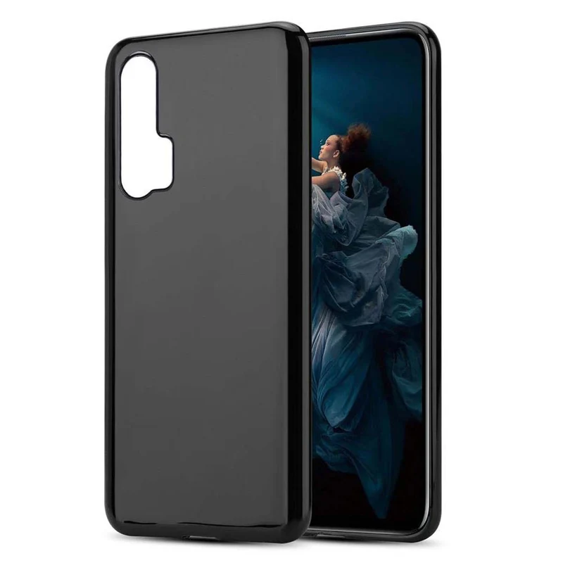 Cadorabo Hülle kompatibel mit Honor 20 PRO Schutzhülle aus flexiblem TPU Silikon