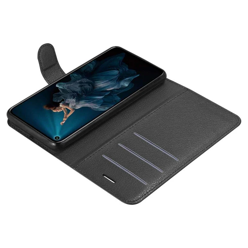 Cadorabo Hülle kompatibel mit Honor 20 PRO Schutzhülle mit Magnetverschluss, Standfunktion und Kartenfach