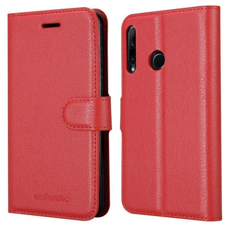 Cadorabo Hülle kompatibel mit Honor 10i / 20i / 20 LITE / Huawei Enjoy 9S Schutzhülle mit Magnetverschluss, Standfunktion und Kartenfach