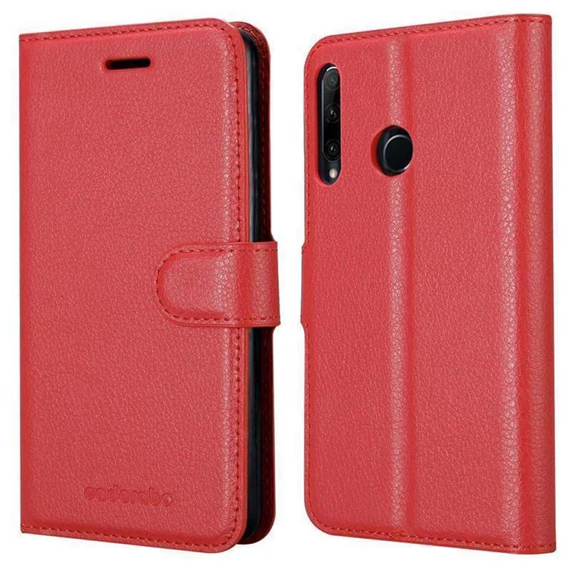 Cadorabo Hülle kompatibel mit Honor 10i / 20i / 20 LITE / Huawei Enjoy 9S Schutzhülle mit Magnetverschluss, Standfunktion und Kartenfach