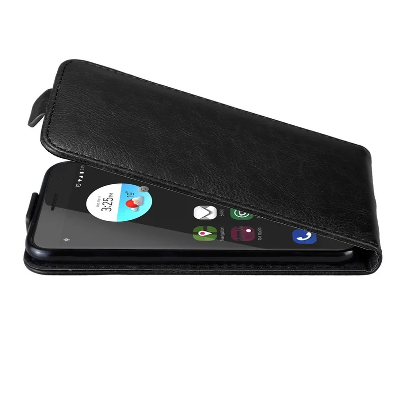 Cadorabo Hülle kompatibel mit ZTE Blade V7 Schutzhülle im Flip Design mit Magnetverschluss