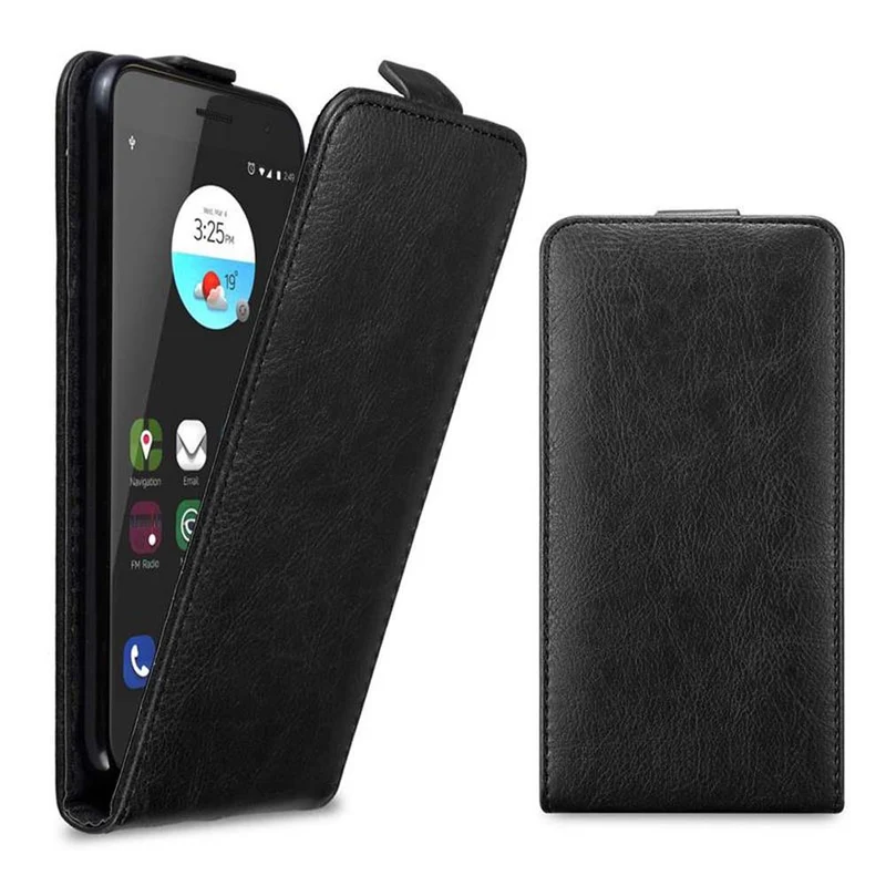 Cadorabo Hülle kompatibel mit ZTE Blade V7 Schutzhülle im Flip Design mit Magnetverschluss