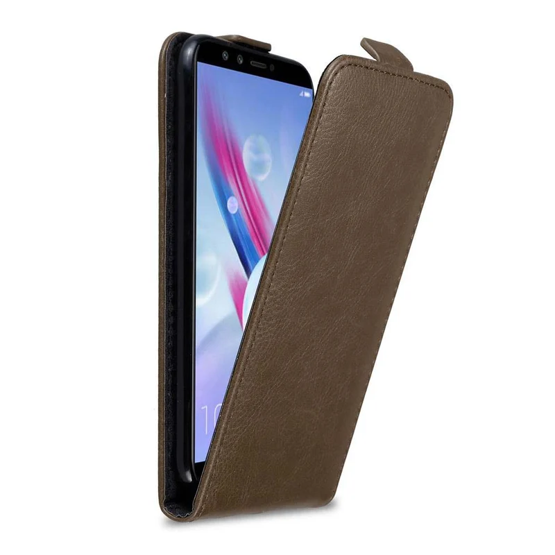 Cadorabo Hülle kompatibel mit Honor 9 LITE Schutzhülle im Flip Design mit Magnetverschluss