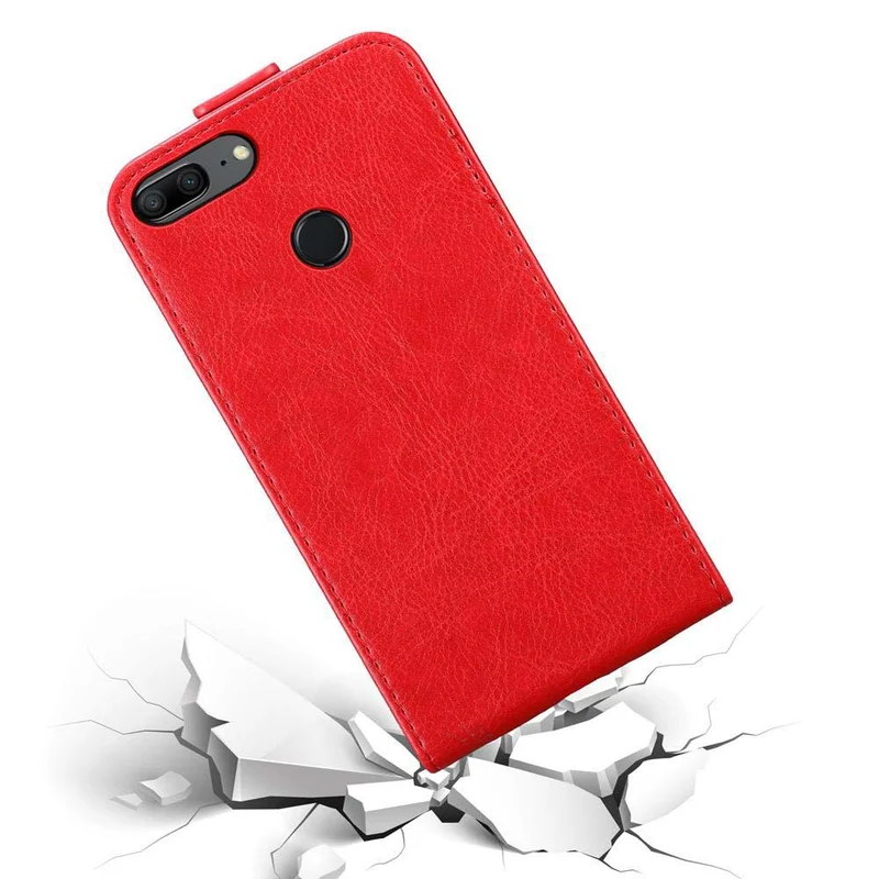 Cadorabo Hülle kompatibel mit Honor 9 LITE Schutzhülle im Flip Design mit Magnetverschluss