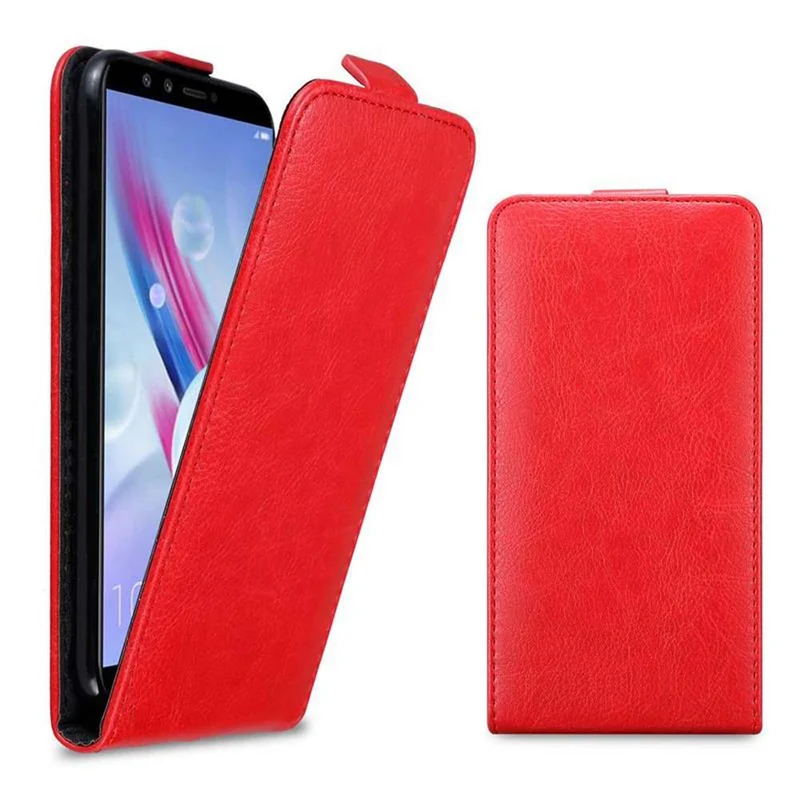 Cadorabo Hülle kompatibel mit Honor 9 LITE Schutzhülle im Flip Design mit Magnetverschluss