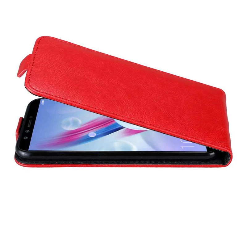 Cadorabo Hülle kompatibel mit Honor 9 LITE Schutzhülle im Flip Design mit Magnetverschluss