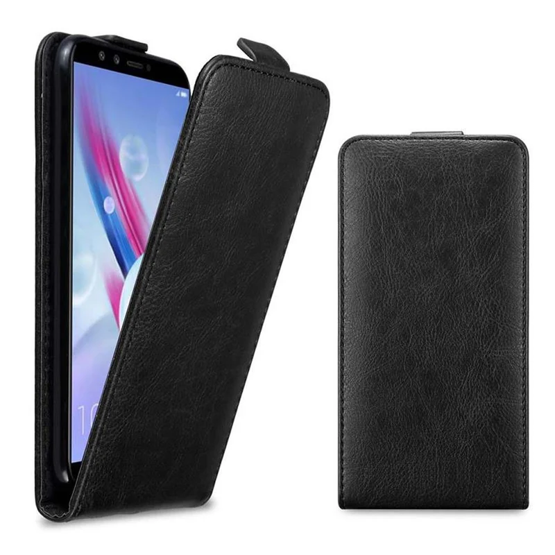 Cadorabo Hülle kompatibel mit Honor 9 LITE Schutzhülle im Flip Design mit Magnetverschluss