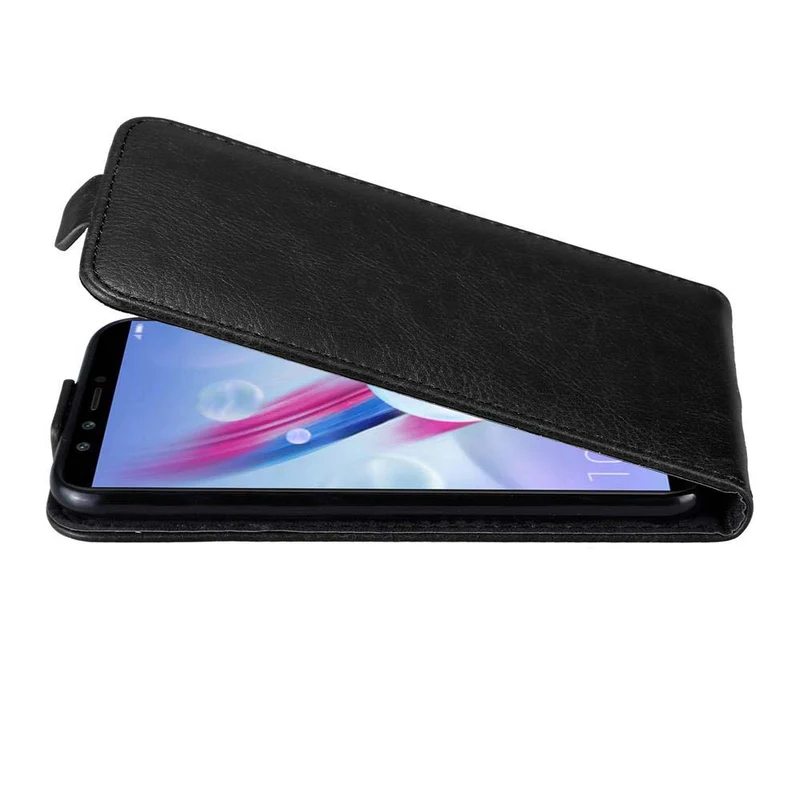 Cadorabo Hülle kompatibel mit Honor 9 LITE Schutzhülle im Flip Design mit Magnetverschluss